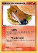 HORSE CHEESEBUR