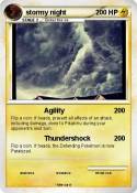 stormy night