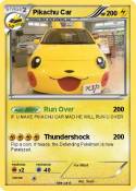 Pikachu Car