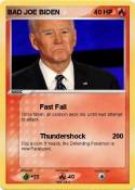 BAD JOE BIDEN