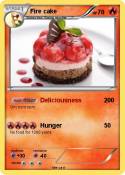 Fire cake
