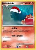 Santa Godzilla