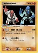 throh and sawk