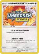 UNBROKEN BONDS
