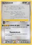 my homework