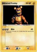 Withered Freddy