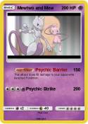 Mewtwo and Mew