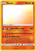 the sun