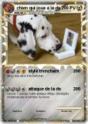 chien qui joue