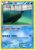 water cow