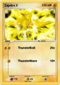 Zapdos X
