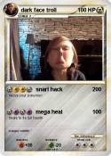 dark face troll