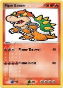 Paper Bowser