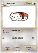 Sushi cat