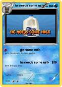 he needs some