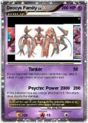 Deoxys Family