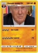 Donald dump