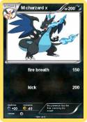 M charzard x