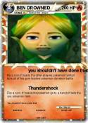 BEN DROWNED