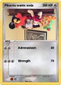Pikachu wants
