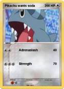 Pikachu wants