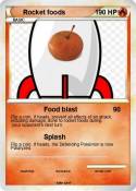 Rocket foods