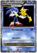 sonic and pikac