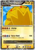 giant Pikachu