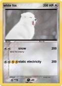 white fox