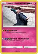 power of anime
