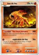lion du feu
