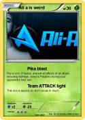 Ali a is weird