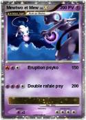 Mewtwo et Mew