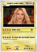 shakira waka