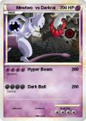 Mewtwo vs Darkr
