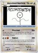 PROCRASTINATION