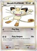 Meowth PLATINUM
