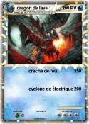 dragon de lave