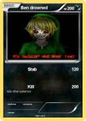 Ben drowned