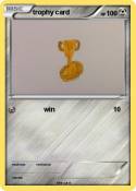trophy card