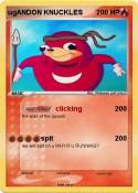 ugANDON KNUCKLE