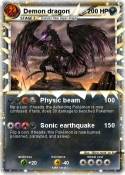 Demon dragon