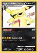 Pikachu morto