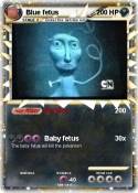 Blue fetus