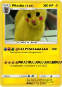 Pikachu da cat