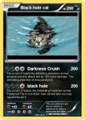 Black hole cat