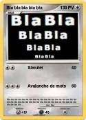 Bla bla bla bla