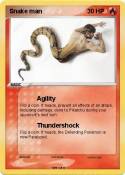 Snake man