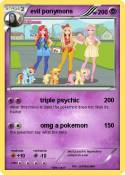evil ponymons