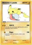 PIKACHU Y LAURA
